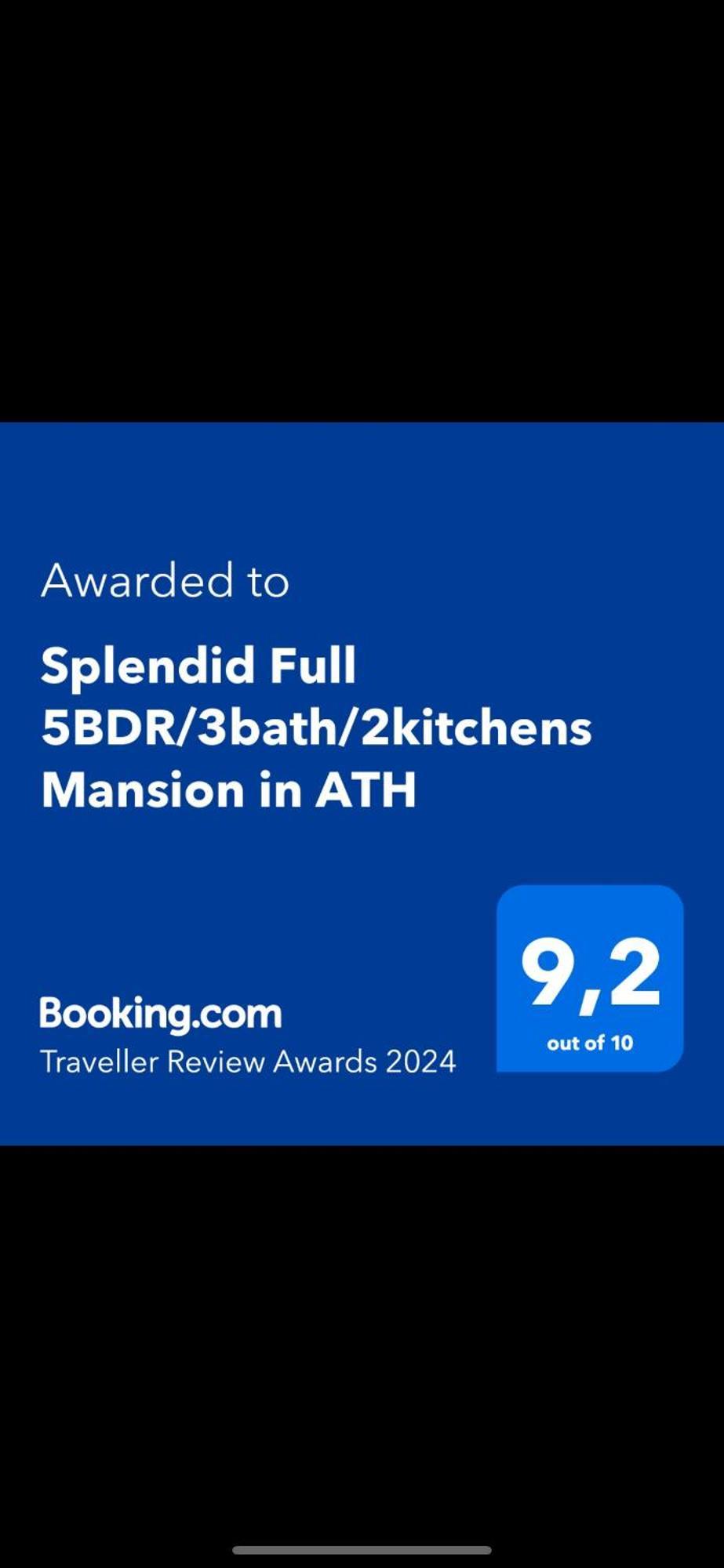 Splendid Full 5Bdr/3Bath/2Kitchens Mansion In Ath Atenas Exterior foto